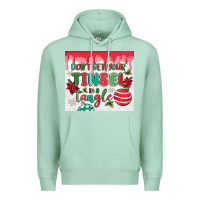 Seafoam don't get your tinsel in a tangle Premium Hoodie - MaliasSmallBusiness