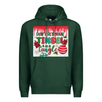 Sports Green don't get your tinsel in a tangle Premium Hoodie - MaliasSmallBusiness