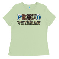 Matcha armed forces day proud veteran Ladies Tee - Artiststas