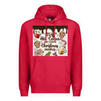 Cardinal i just want to drink hot cocoa Premium Hoodie - MaliasSmallBusiness