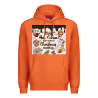 Carrot i just want to drink hot cocoa Premium Hoodie - MaliasSmallBusiness