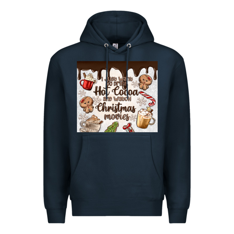 I Just Want To Drink Hot Cocoa Premium Hoodie by MaliasSmallBusiness | Teevron