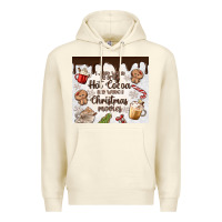 Sandshell i just want to drink hot cocoa Premium Hoodie - MaliasSmallBusiness