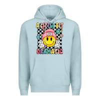 Blue Mist a little bit dramatic Premium Hoodie - MaliasSmallBusiness