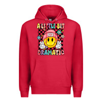 Cardinal a little bit dramatic Premium Hoodie - MaliasSmallBusiness