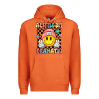 Carrot a little bit dramatic Premium Hoodie - MaliasSmallBusiness