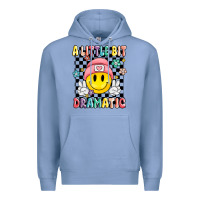 Colony Blue a little bit dramatic Premium Hoodie - MaliasSmallBusiness