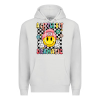 Dove Grey a little bit dramatic Premium Hoodie - MaliasSmallBusiness