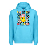 Ocean Blue a little bit dramatic Premium Hoodie - MaliasSmallBusiness