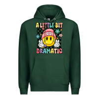 Sports Green a little bit dramatic Premium Hoodie - MaliasSmallBusiness