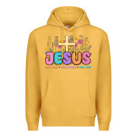 Mustard jesus the way the truth the life Premium Hoodie - MaliasSmallBusiness
