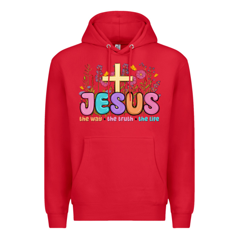 Jesus The Way The Truth The Life Premium Hoodie by MaliasSmallBusiness | Teevron