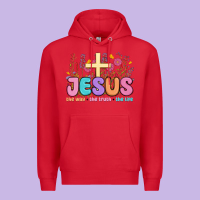 Premium Hoodie jesus the way the truth the life