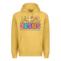 Antique Gold jesus the way the truth the life Premium Hoodie - MaliasSmallBusiness