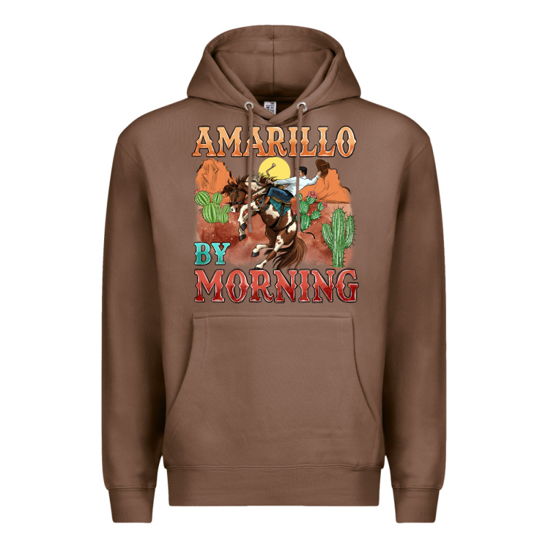 Amarillo By Morning Premium Hoodie by MaliasSmallBusiness | Teevron