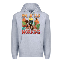 Heather Grey amarillo by morning Premium Hoodie - MaliasSmallBusiness