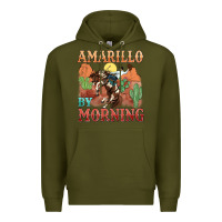 Army Green amarillo by morning Premium Hoodie - MaliasSmallBusiness