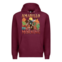 Burgundy amarillo by morning Premium Hoodie - MaliasSmallBusiness