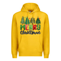 Lemon merry christmas trees Premium Hoodie - MaliasSmallBusiness
