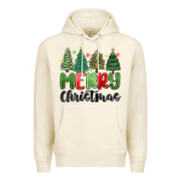 Tofu merry christmas trees Premium Hoodie - MaliasSmallBusiness