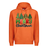 Carrot merry christmas trees Premium Hoodie - MaliasSmallBusiness