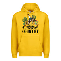 Lemon creepin it country rodeo Premium Hoodie - MaliasSmallBusiness