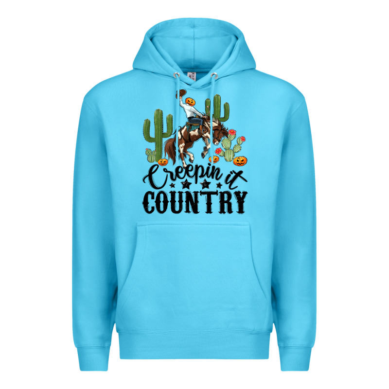 Creepin It Country Rodeo Premium Hoodie by MaliasSmallBusiness | Teevron