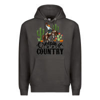 Smoke creepin it country rodeo Premium Hoodie - MaliasSmallBusiness