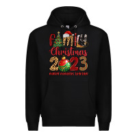 Black family christmas 2023 making memories together Premium Hoodie - MaliasSmallBusiness