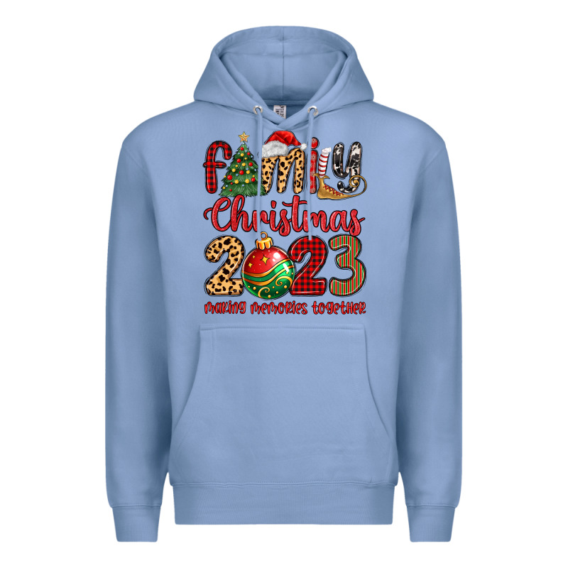 Family Christmas 2023 Making Memories Together Premium Hoodie by MaliasSmallBusiness | Teevron