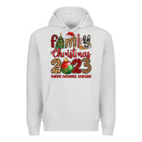 Dove Grey family christmas 2023 making memories together Premium Hoodie - MaliasSmallBusiness
