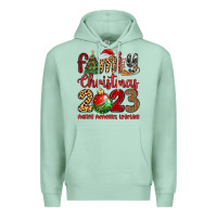 Seafoam family christmas 2023 making memories together Premium Hoodie - MaliasSmallBusiness