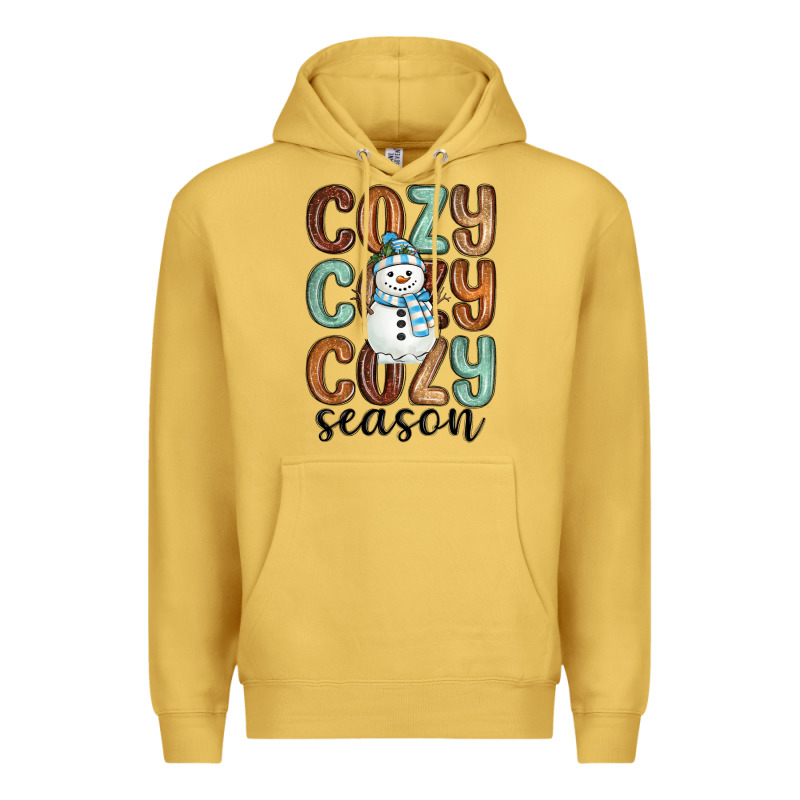 Cozy Season Snowman Premium Hoodie by MaliasSmallBusiness | Teevron