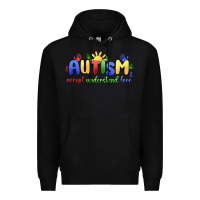 Black autism accept understand love Premium Hoodie - MaliasSmallBusiness