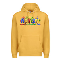 Mustard autism accept understand love Premium Hoodie - MaliasSmallBusiness