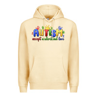 Pina Colada autism accept understand love Premium Hoodie - MaliasSmallBusiness
