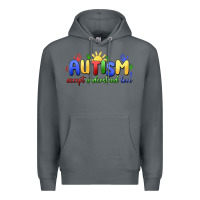 Rock autism accept understand love Premium Hoodie - MaliasSmallBusiness