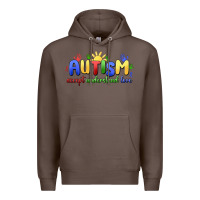 Coffee autism accept understand love Premium Hoodie - MaliasSmallBusiness