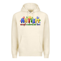 Tofu autism accept understand love Premium Hoodie - MaliasSmallBusiness