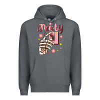 Rock anxiety skeleton hand Premium Hoodie - MaliasSmallBusiness