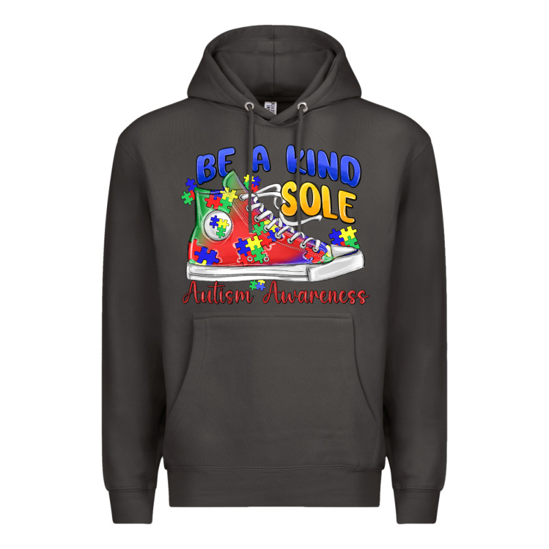 Be A Kind Sole Autism Awareness Premium Hoodie by MaliasSmallBusiness | Teevron