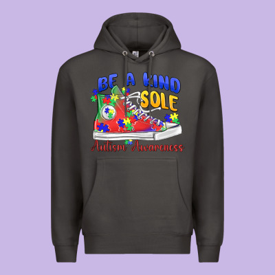Premium Hoodie be a kind sole autism awareness
