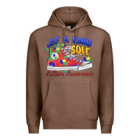 Chestnut be a kind sole autism awareness Premium Hoodie - MaliasSmallBusiness