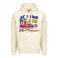 Sandshell be a kind sole autism awareness Premium Hoodie - MaliasSmallBusiness