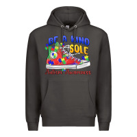 Smoke be a kind sole autism awareness Premium Hoodie - MaliasSmallBusiness