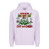 Lilac farm fresh christmas trees Premium Hoodie - MaliasSmallBusiness
