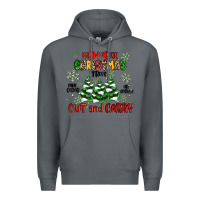 Rock farm fresh christmas trees Premium Hoodie - MaliasSmallBusiness