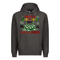 Smoke farm fresh christmas trees Premium Hoodie - MaliasSmallBusiness