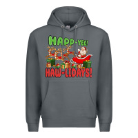 Rock happ yee haw lidays Premium Hoodie - MaliasSmallBusiness