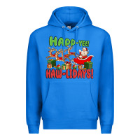 True Royal happ yee haw lidays Premium Hoodie - MaliasSmallBusiness